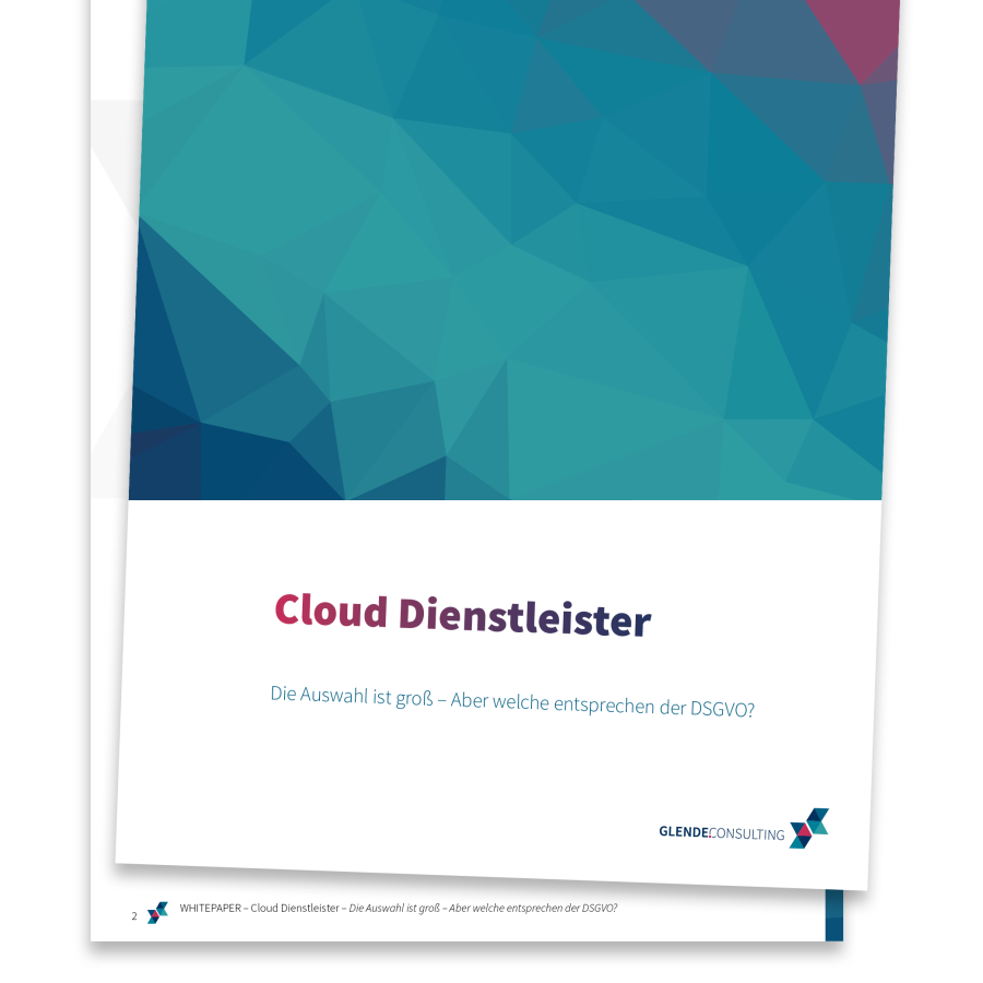 Whitepaper zum Thema Cloud Dienstleister